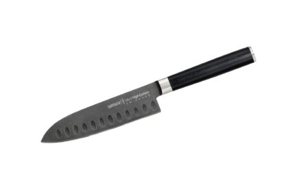 Samura MO-V Stonewash nóż santoku 138 mm