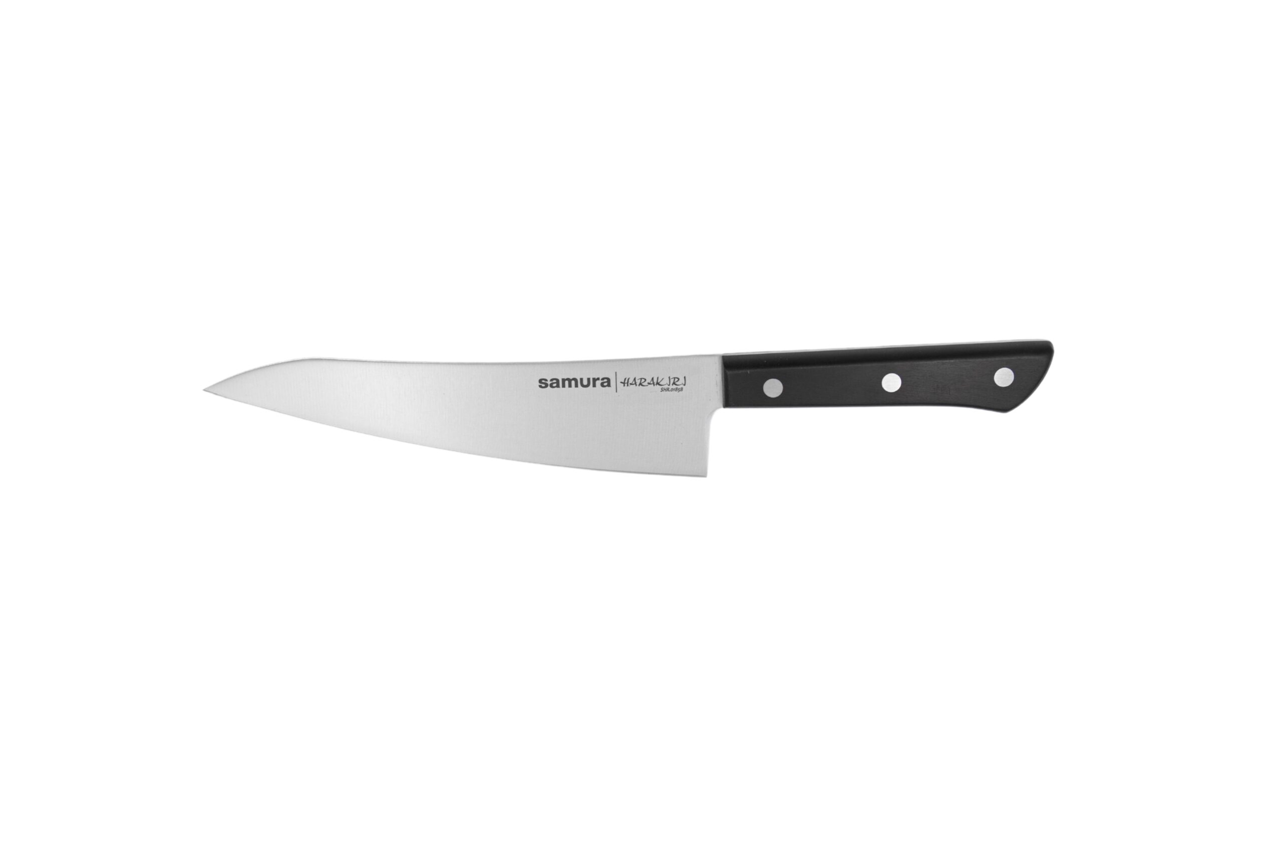 Samura Harakiri Gyuto knife 182 mm, czarny