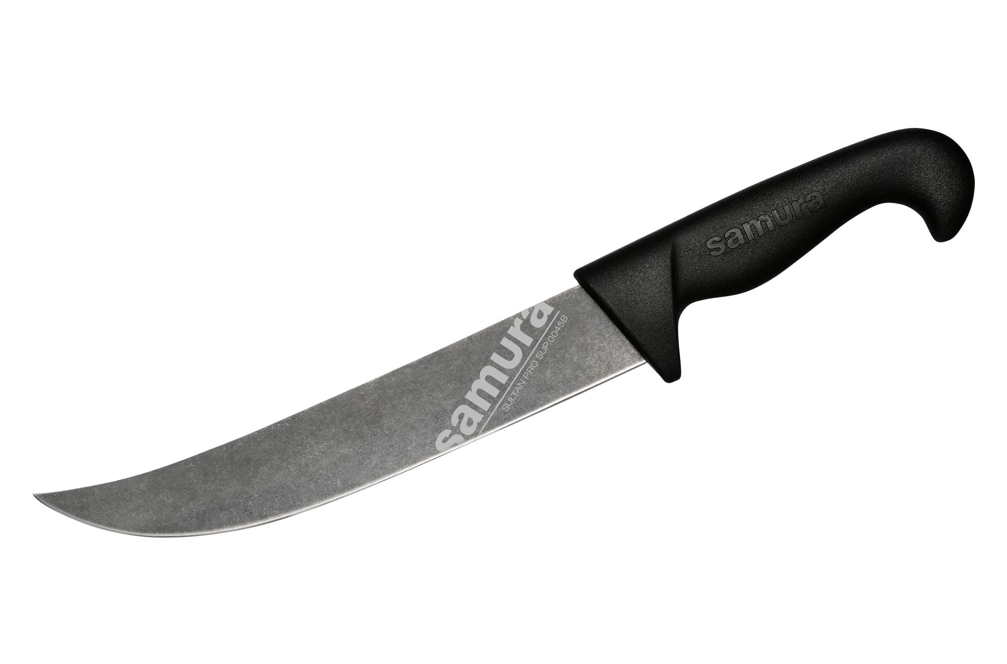 Samura Sultan PRO Stonewash Slicer Pichak Long 213 mm, czarna rękojeść