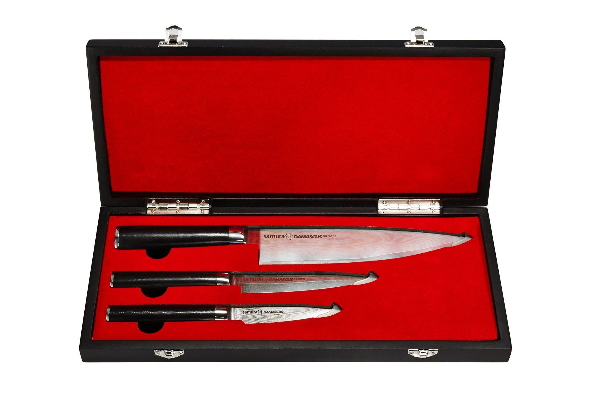 Samura Damascus zestaw 3 noży kuchennych