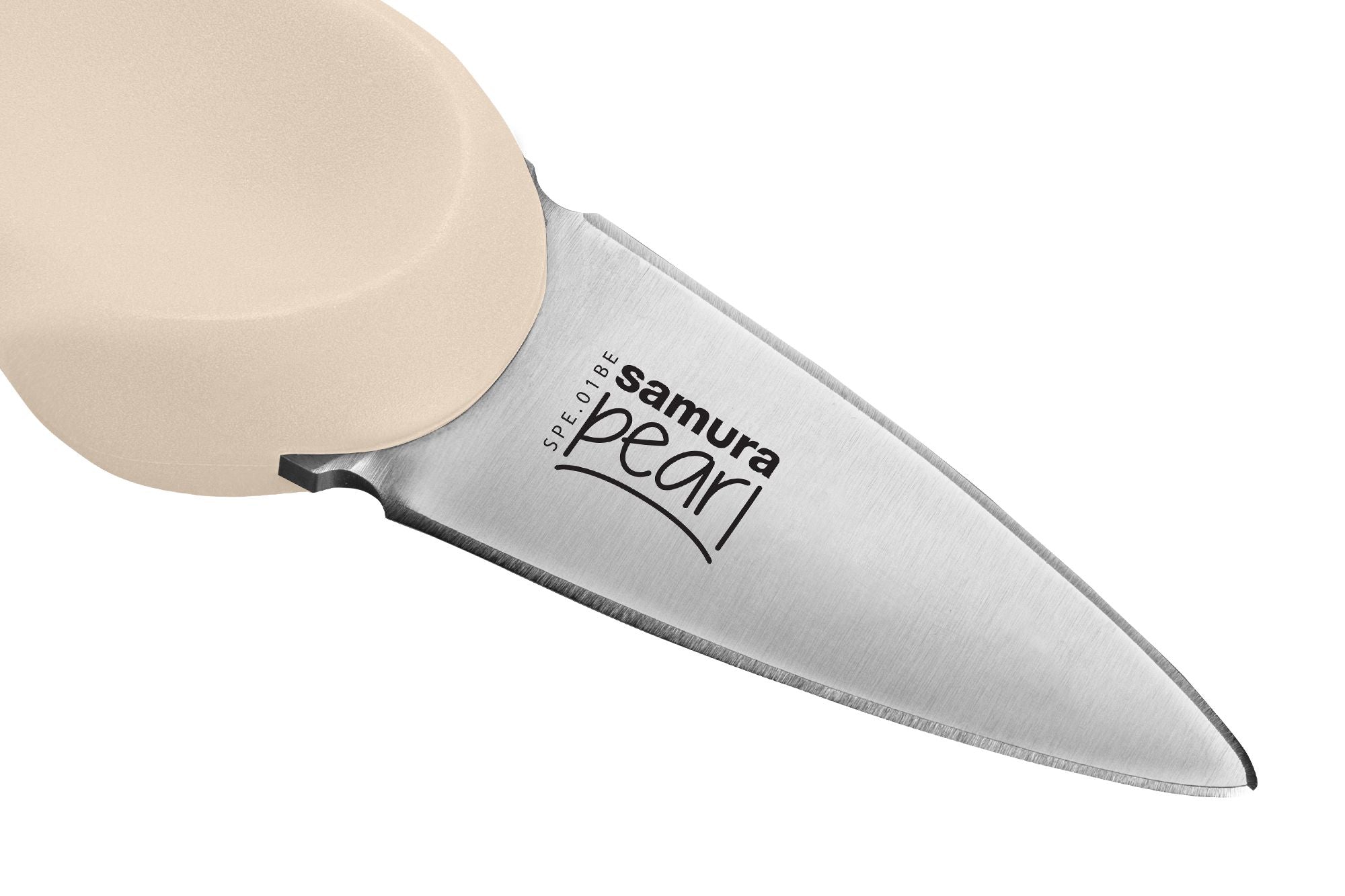 Samura PEARL Oyster knife 73 mm, beige