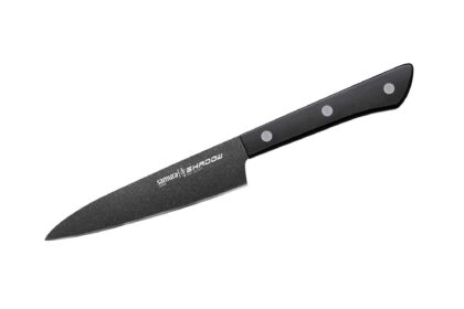 Samura Shadow nóż uniwersalny with czarny non-stick coating 120 mm