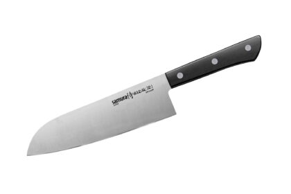 Samura Harakiri nóż santoku 175 mm, czarny