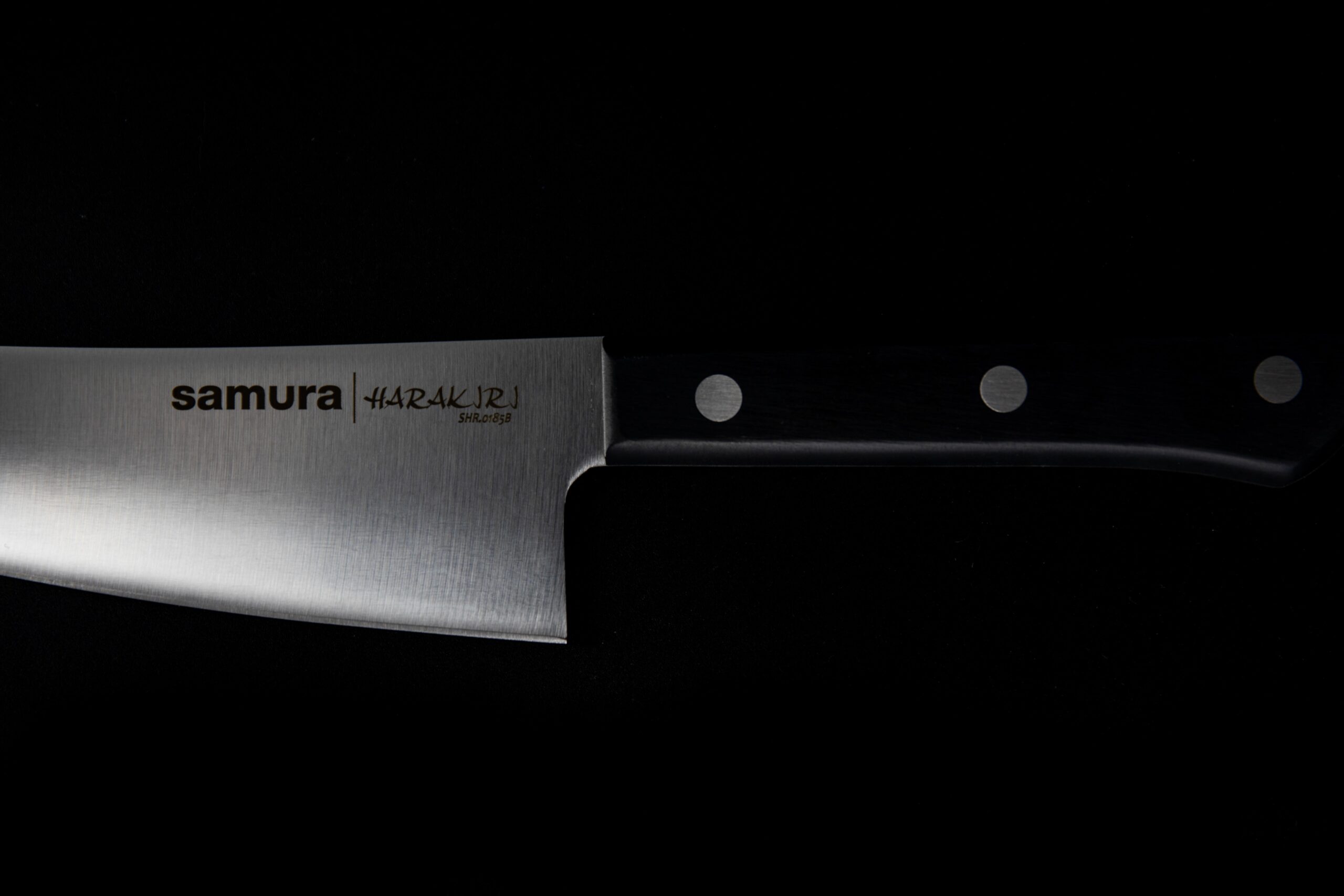 Samura Harakiri Gyuto knife 182 mm, czarny