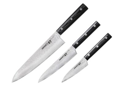 Samura Damascus 67 zestaw 3 noży kuchennych
