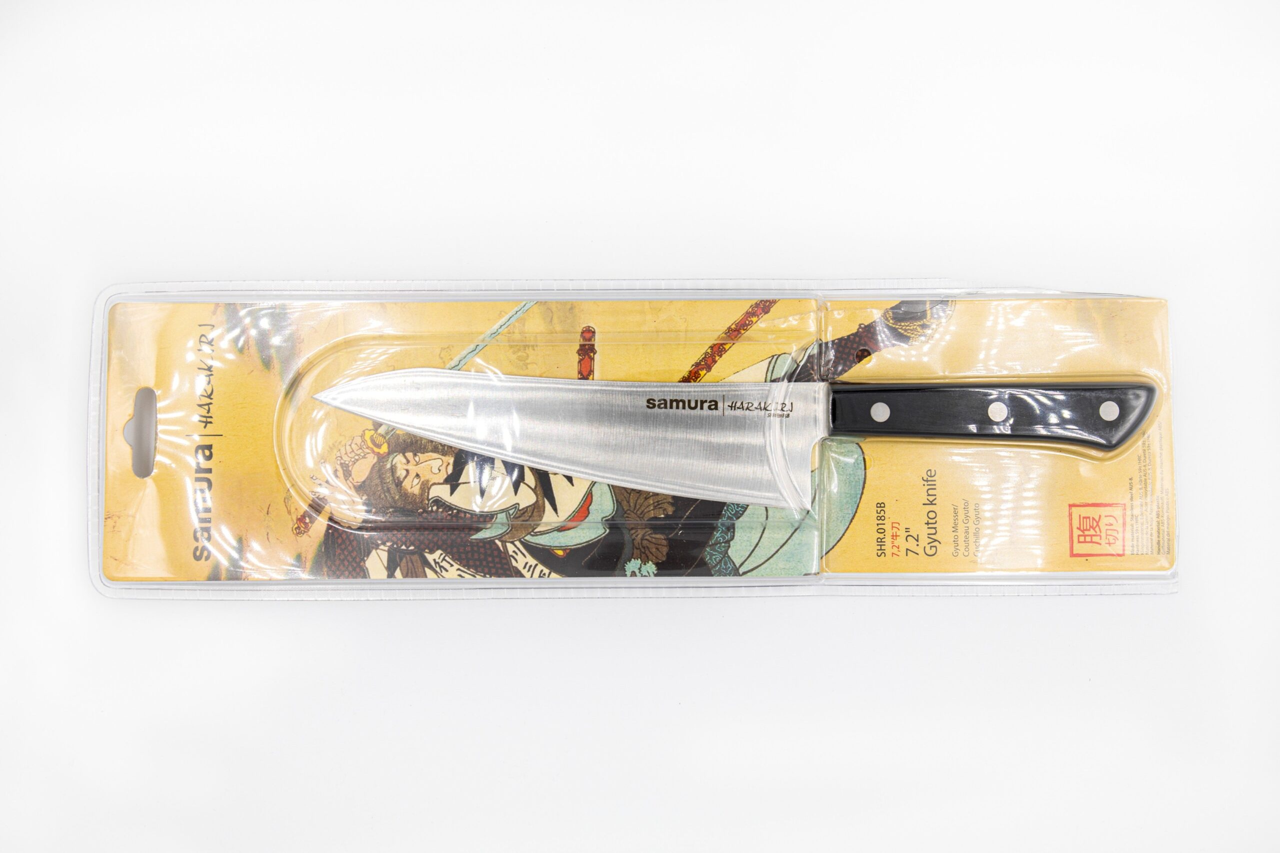 Samura Harakiri Gyuto knife 182 mm, czarny