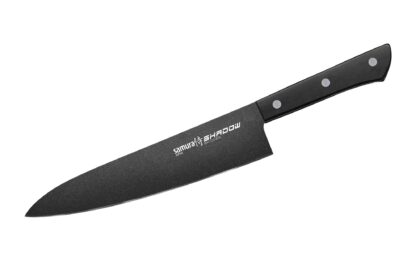 Samura Shadow nóż szefa with czarny non-stick coating 208 mm