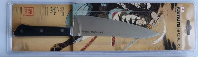Samura Harakiri Gyuto knife 182 mm, czarny