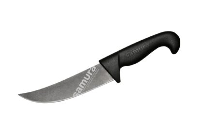 Samura Sultan PRO Stonewash nóż kuchenny Pichak 161 mm, czarna rękojeść