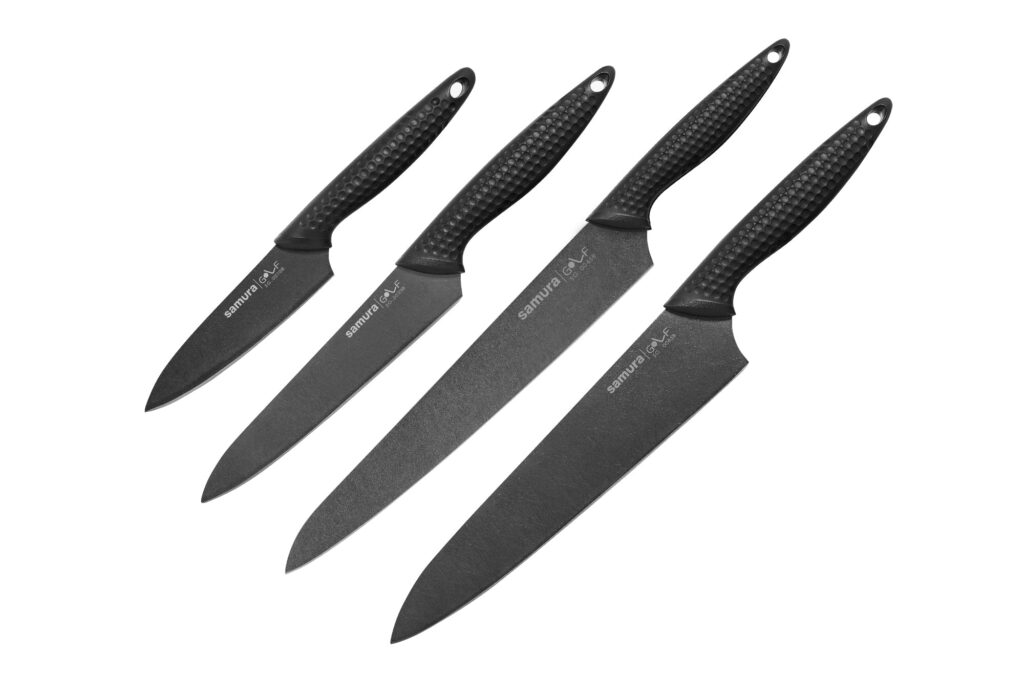 Noże kuchenne Samura – seria GOLF Stonewash