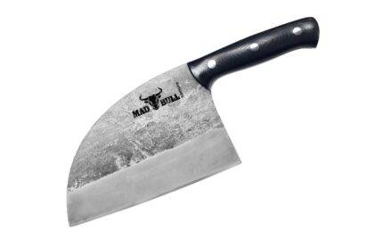 Samura MAD BULL Serbian nóż szefa with czarna rękojeść, 180 mm