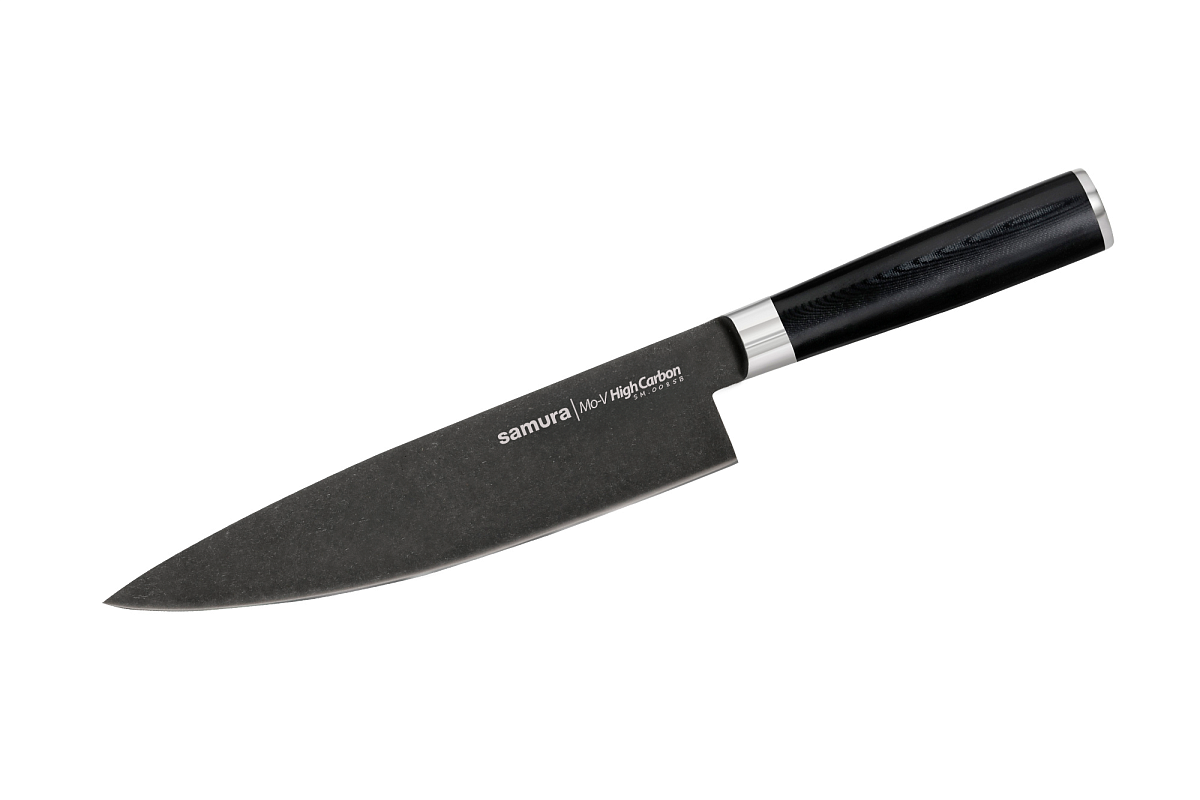 Samura MO-V Stonewash zestaw 3 noży kuchennych