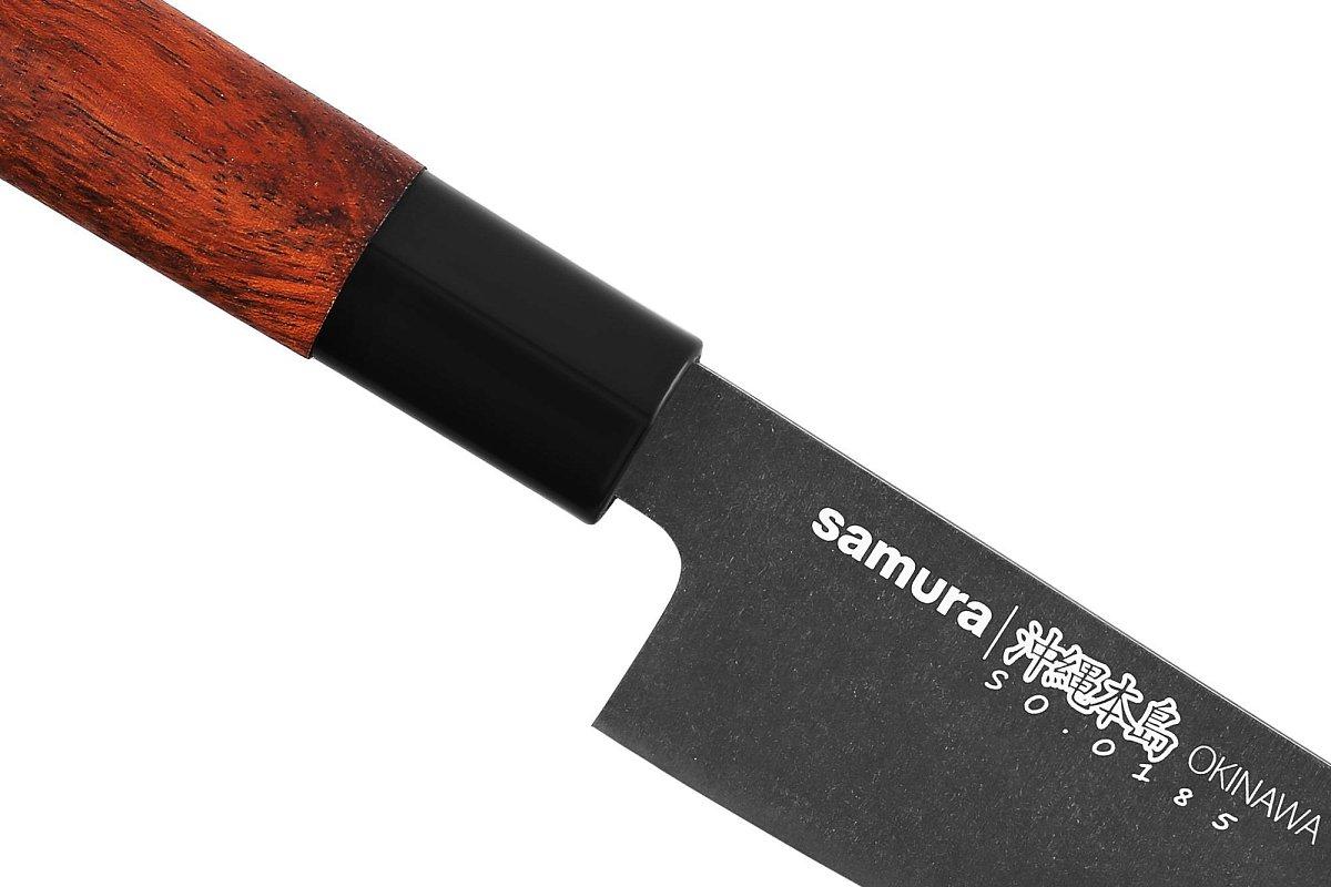 Samura Okinawa Stonewash Gyuto knife 170 mm