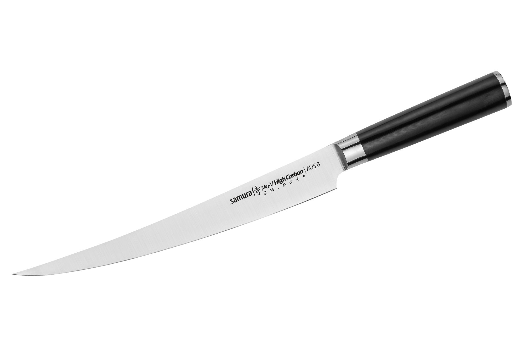 Samura MO-V długi nóż do plastrowania 251 mm