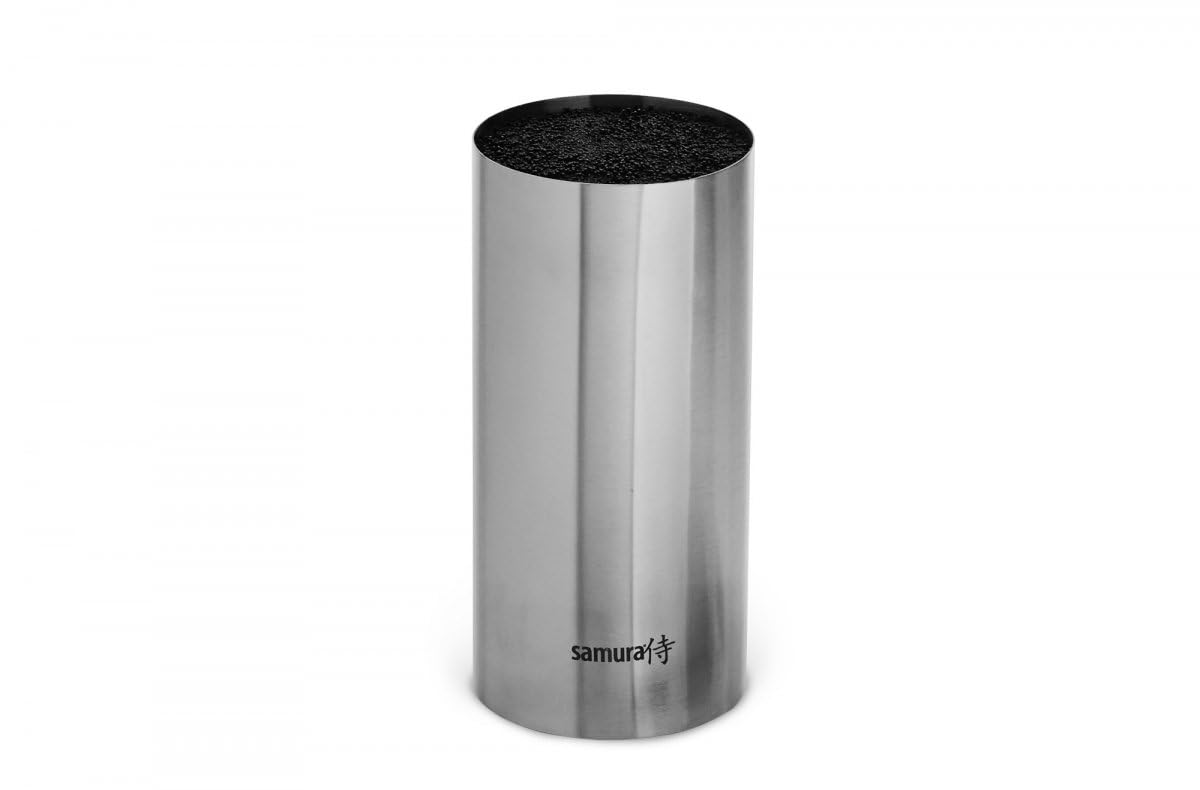 Samura Knife Brush Block Steel 11x11x18 cm