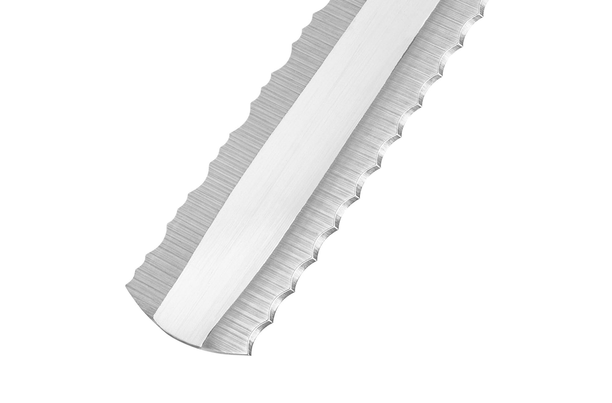 Samura Harakiri Two-sided saw knife for bread and frozen food 180 mm, czarny