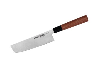 Samura Okinawa nóż nakiri 172 mm Double-edged blade